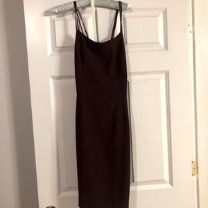 Gorgeous burgundy Tahari slip dress